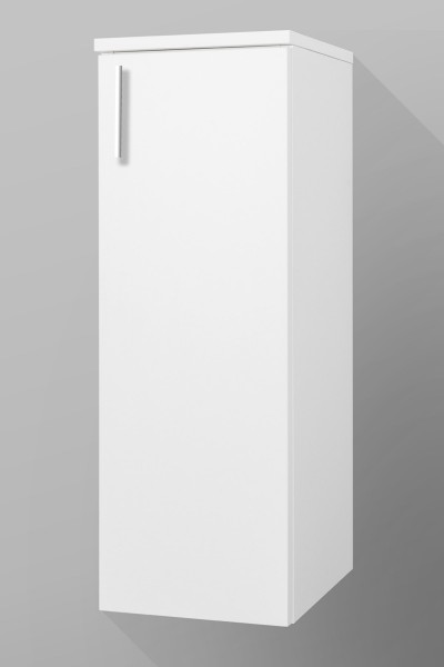 Badezimmer Midi-Schrank, 1 Tür, Seitenschrank H/B/T [87,1 / Variabel]